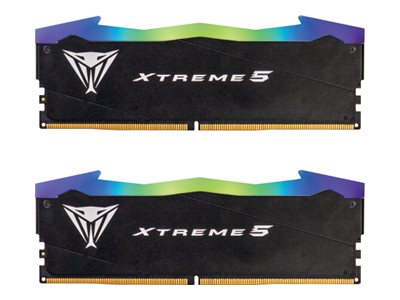 Patriot Viper Xtreme 5 RGB DDR5 SDRAM 48GB kit 3800MHz CL36 On-die ECC DIMM 288-PIN