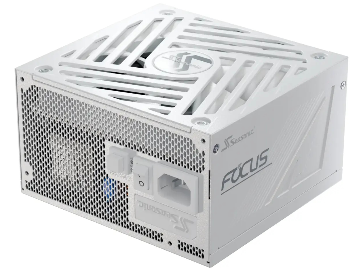 Seasonic FOCUS GX-750 White Strømforsyning - 750 Watt - 135 mm - ATX 3.1 - 80 Plus Gold certified