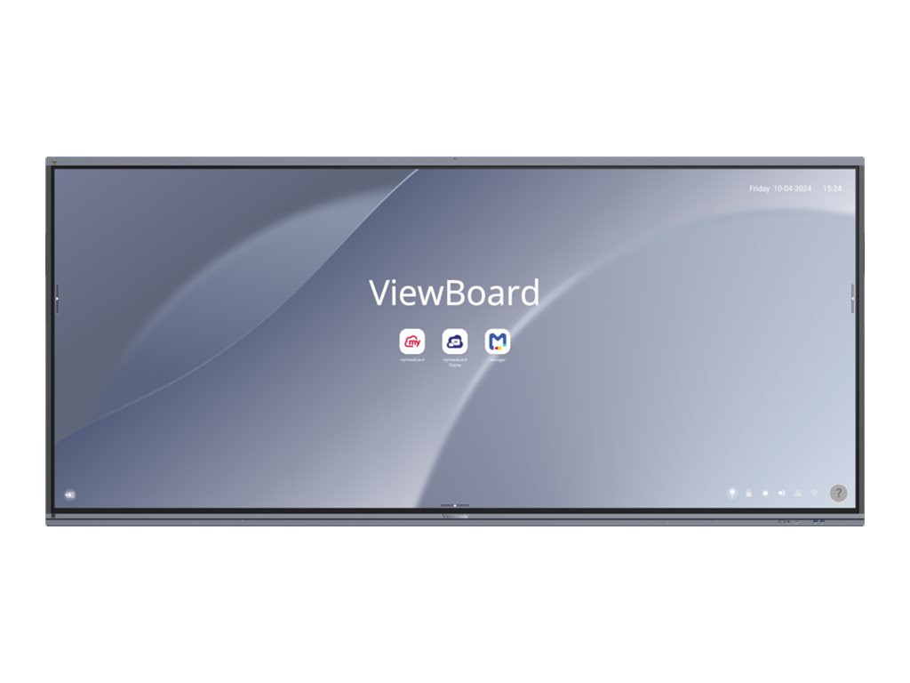 Viewsonic IFP105UW, 2,67 m (105), 2449,92 x 1033,56 mm, 400 cd/m², 1,07 milliarder farver, 5120 x 2160 pixel, WUHD