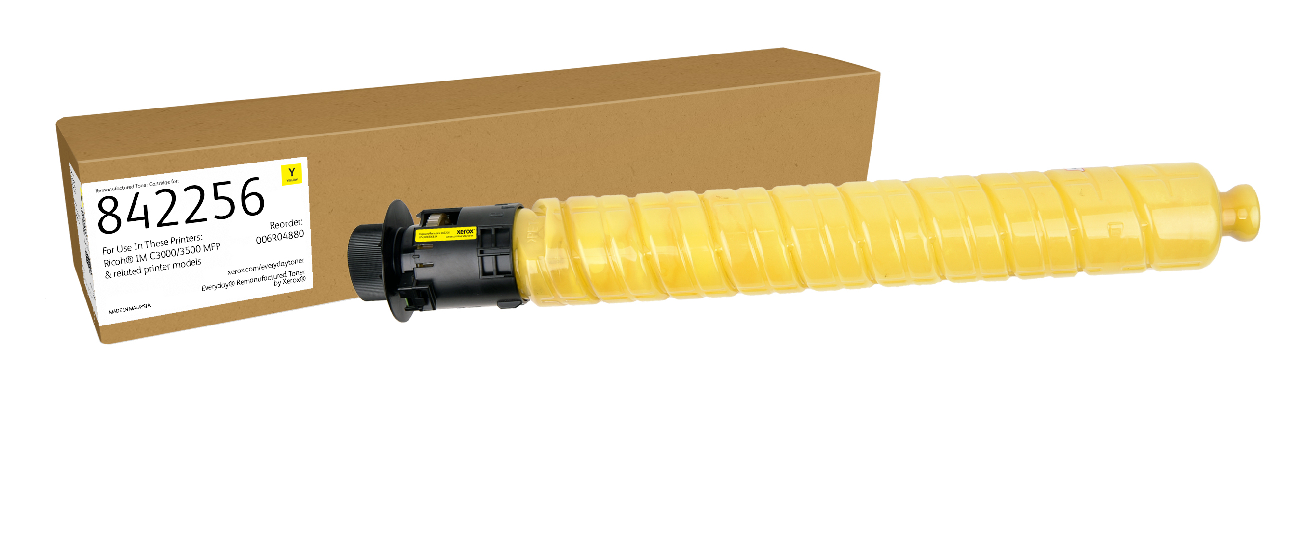 Xerox Everyday - yellow - compatible - remanufactured - toner cartridge (alternative for: Ricoh 842256) - Green World Alliance return programme
