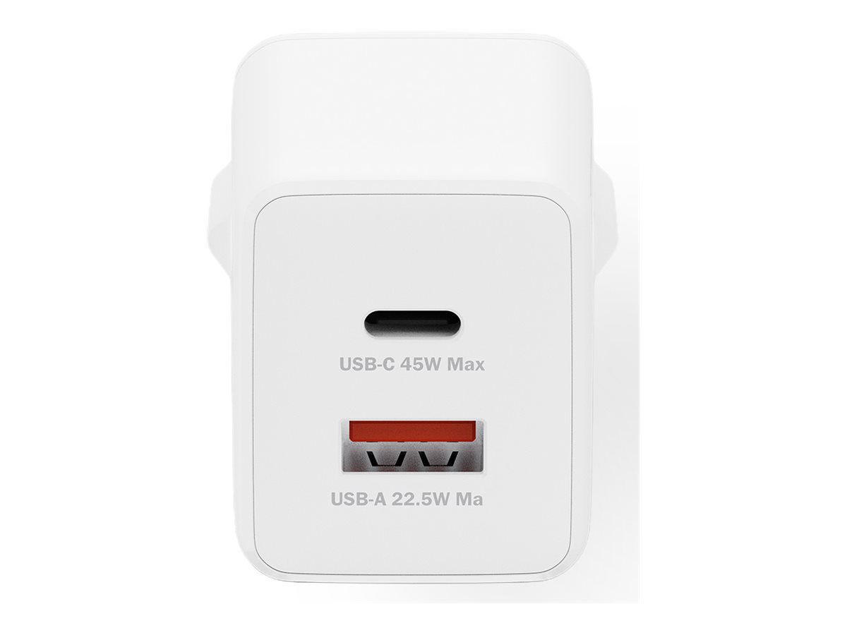 DIGITUS power adapter - GaN - USB-C USB - 45 Watt