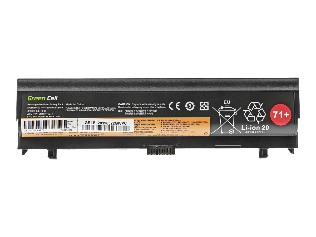 Green Cell Batteri til bærbar computer Litiumion 4400mAh