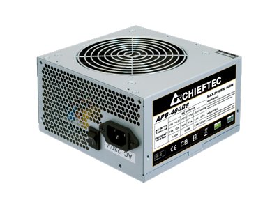 Chieftec VALUE SERIES Strømforsyning - 400 Watt - 120 mm - ATX 2.3 - 80 Plus White certified