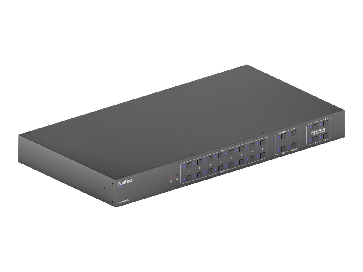 PureLink PureTools PT-MA-HD88DA 8x8 matrix-bytter/skalerer/audioudtrækker