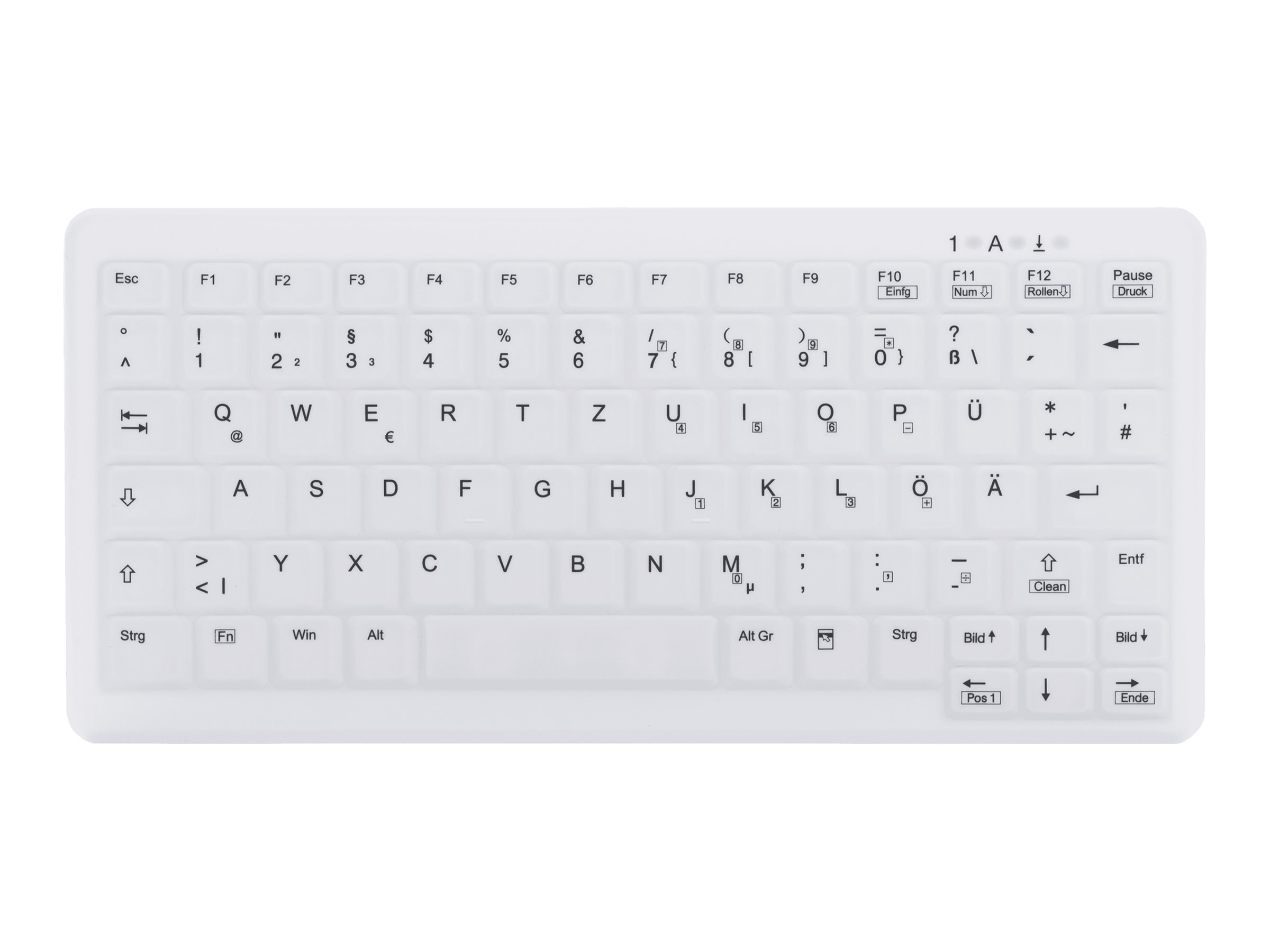 Active Key MedicalKey AK-C4110 Tastatur Saks Grøn Kablet Tysk