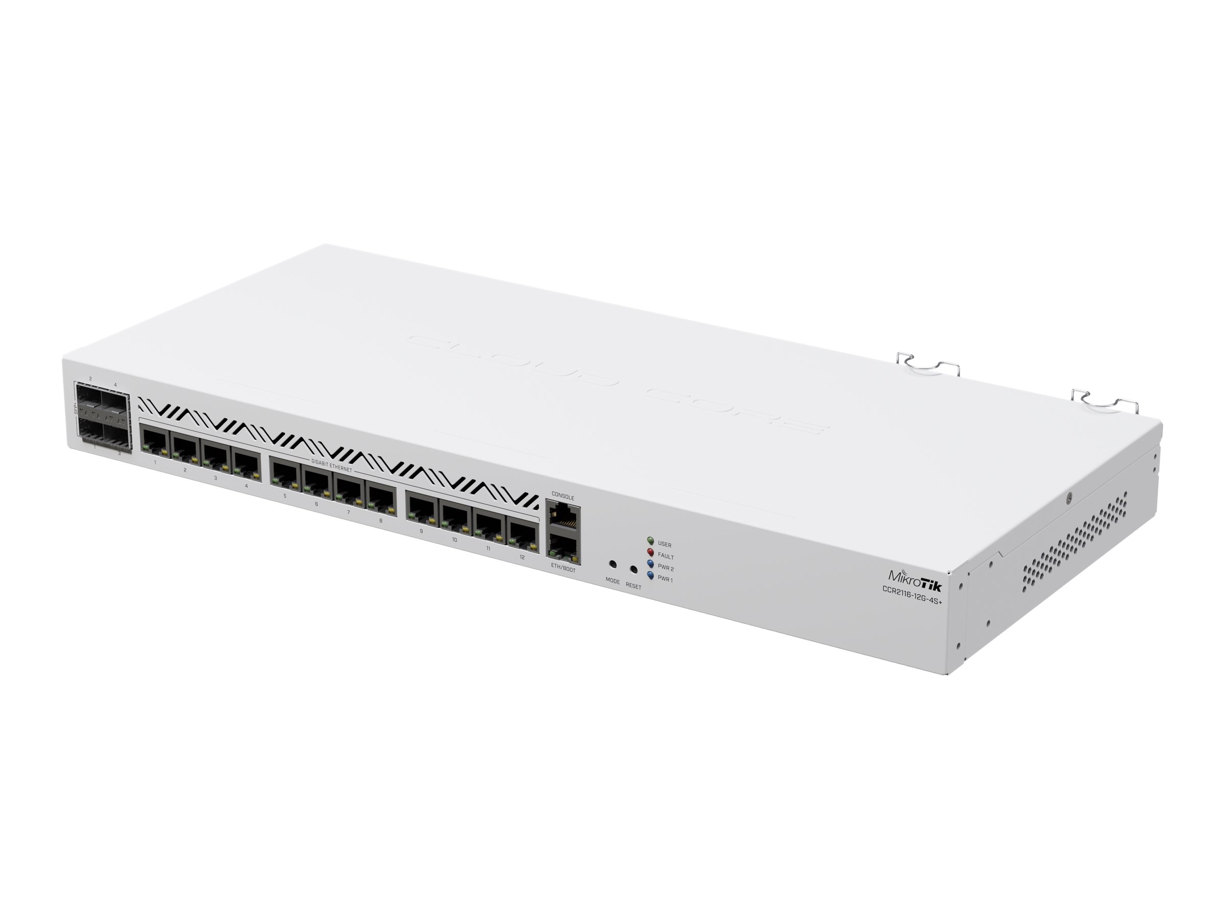 MikroTik CCR2116-12G-4S+ 16-Core 12-Port Gbe / 4-Port 10G SFP+ - Router