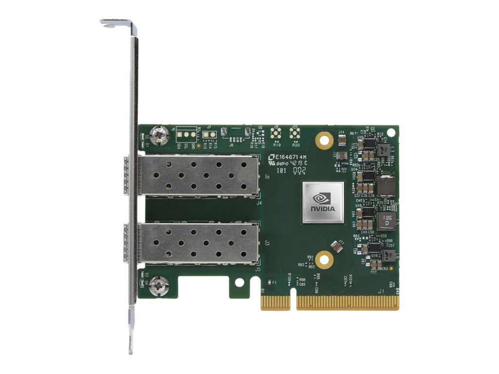 Mellanox ConnectX-6 Lx EN adapter card 25GbE Dual-port SFP28 PCIe 4.0 x8 Secure Boot No Crypto (MCX631102AS-ADAT)