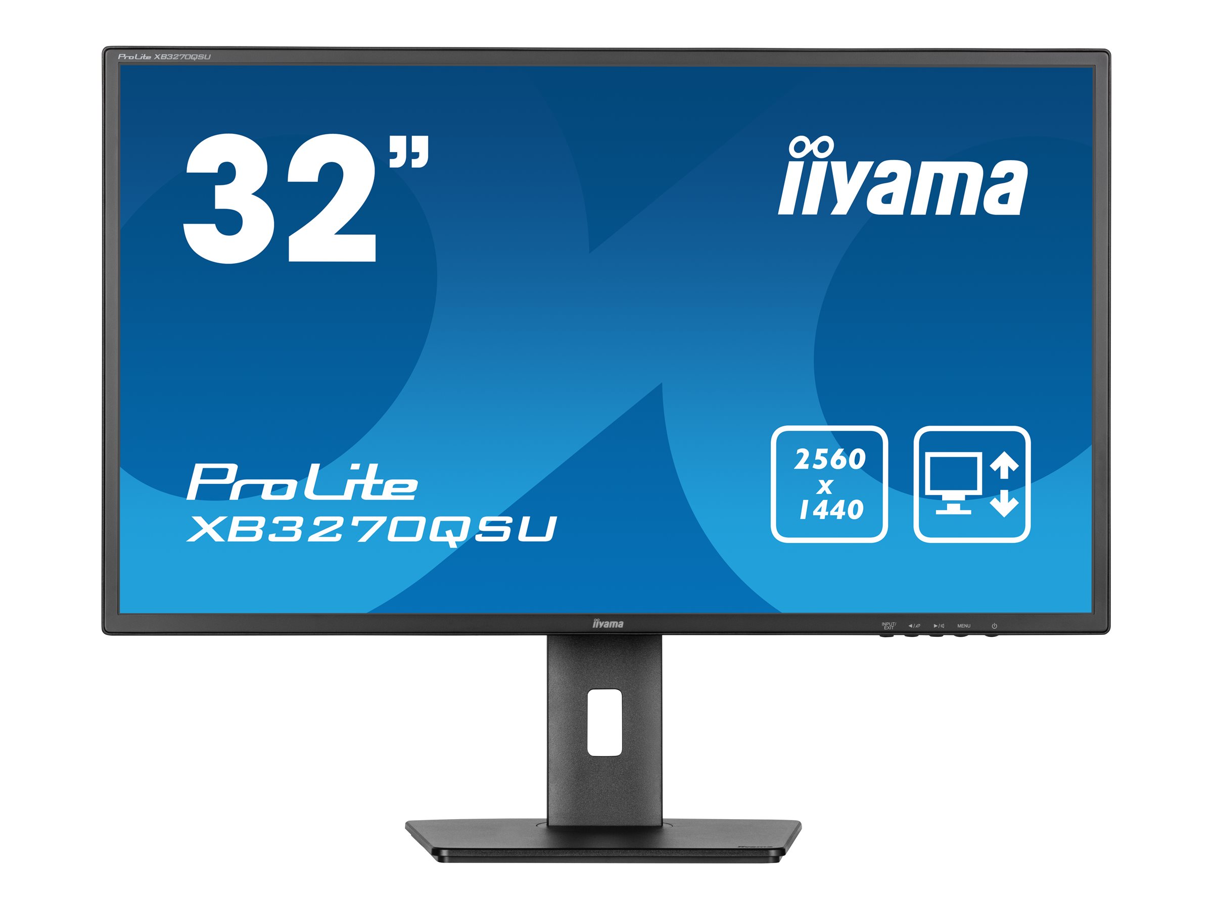 iiyama ProLite XB3270QSU-B1 32" IPS 2560 x 1440 (2K) HDMI DisplayPort 100Hz