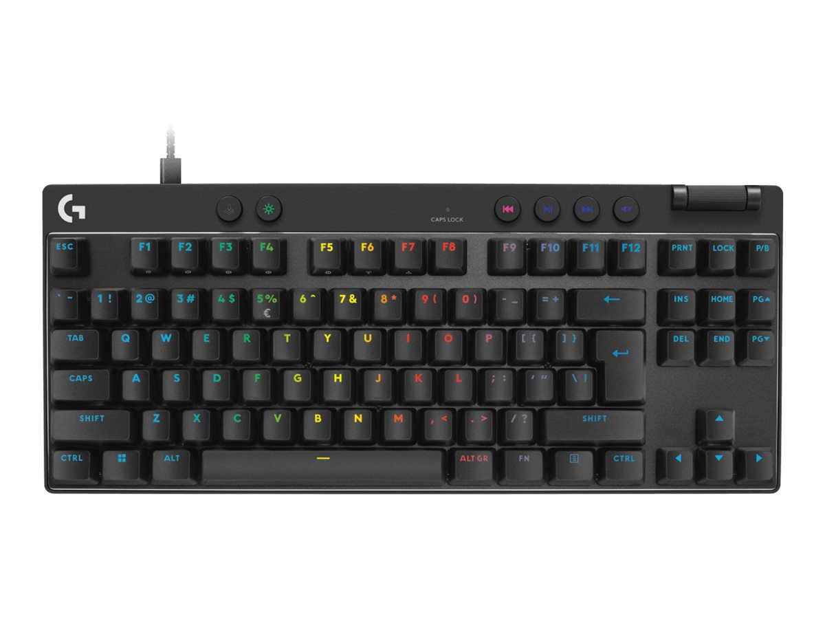 Logitech G PRO X TKL - Logitech Magnetic Analog - Linear - Gaming Tastatur - Uden Numpad - Amerikansk engelsk - Sort