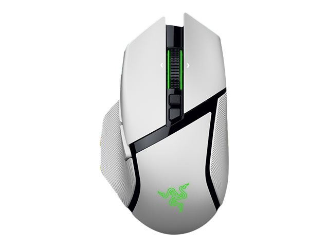 Razer Basilisk V3 Pro 35K - Gaming Mus - Optisk - 11 knapper - Hvid med RGB-LED lys