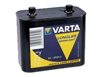 Varta 4R25-2 (540) batteri, 1 stk. folie Zinkchlorid batteri, 6 V