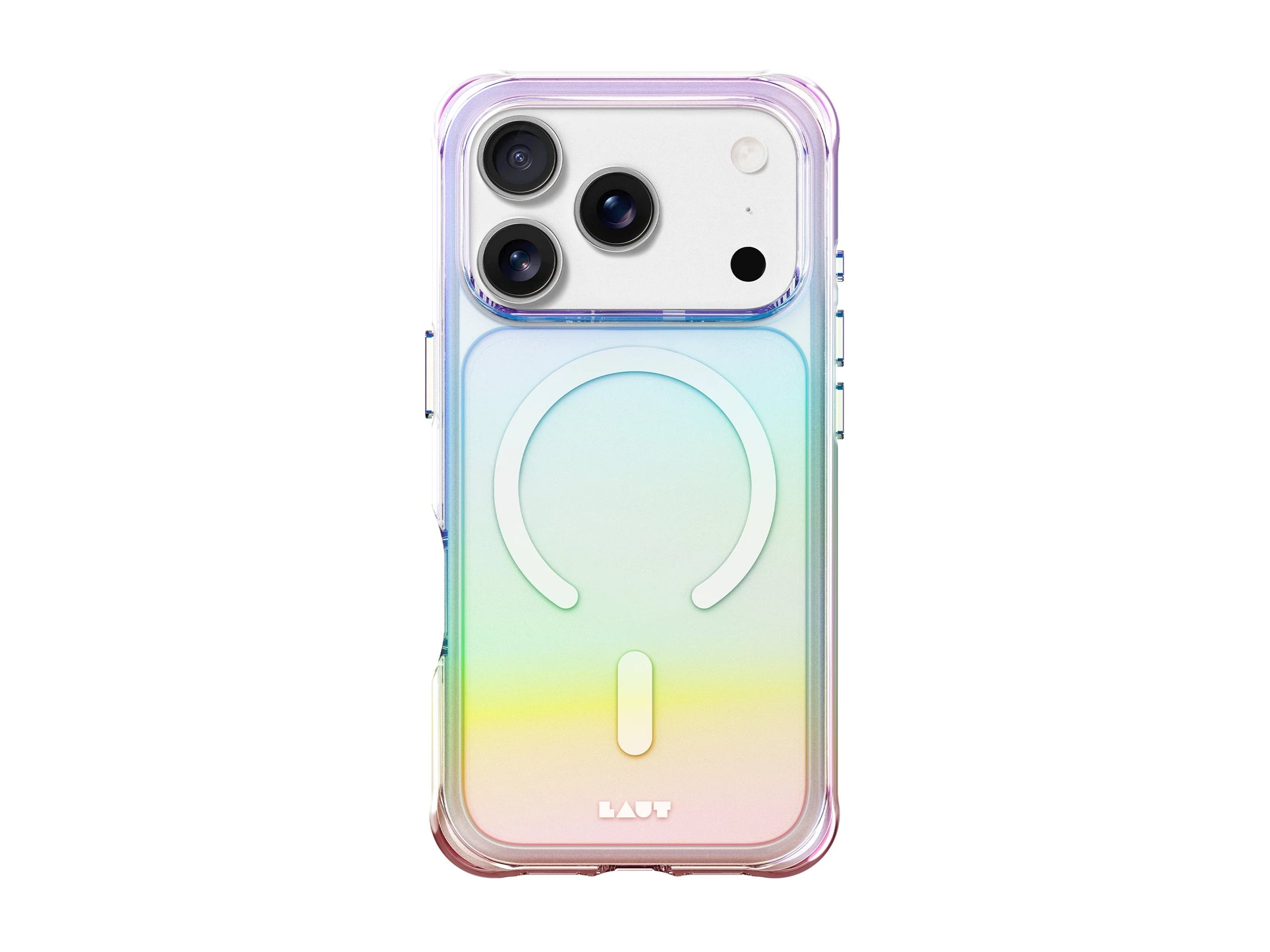 LAUT AERO HOLO mobilcover 6,3" - Holo Pearl, transparent