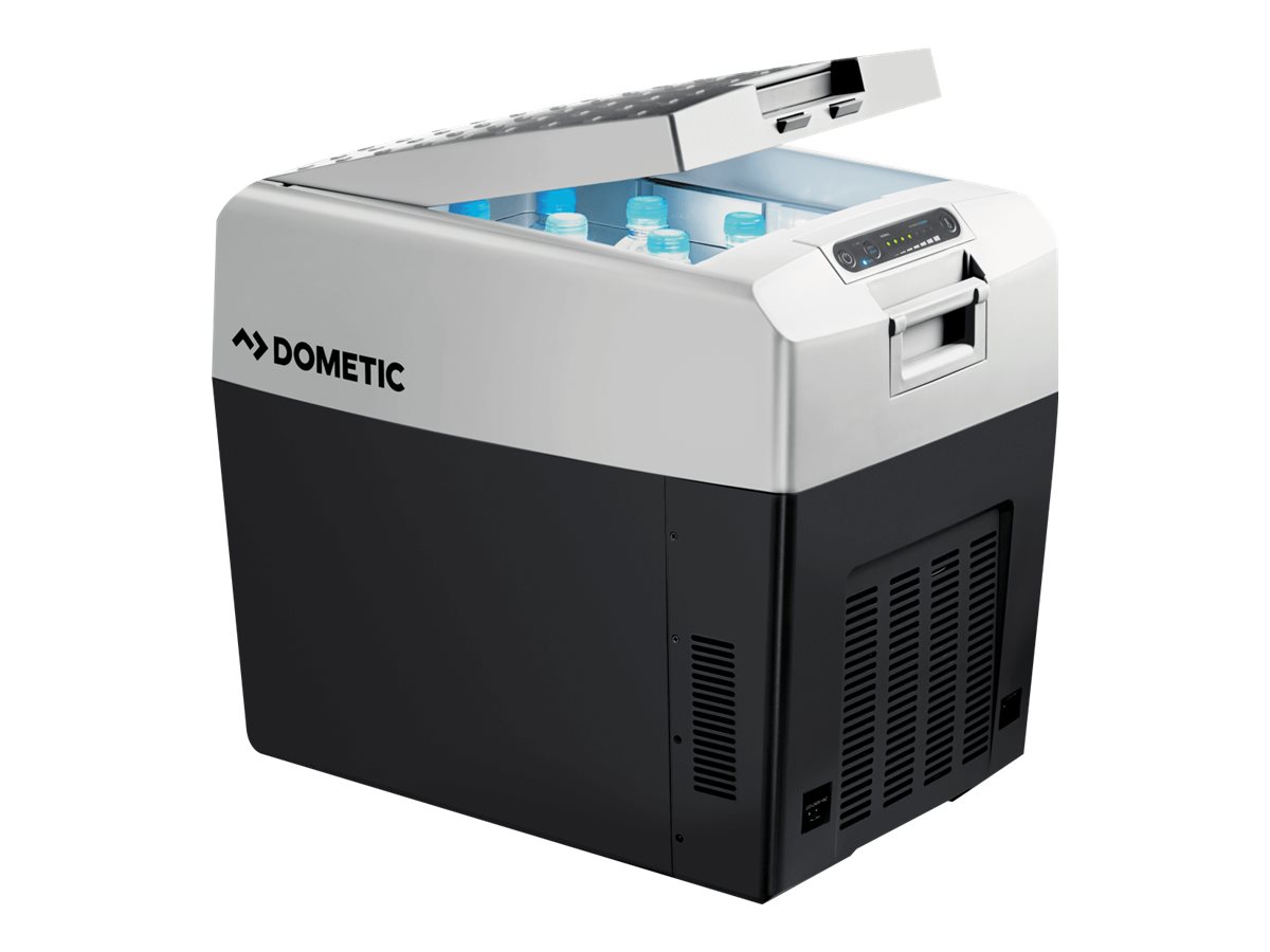 Dometic TropiCool TCX 35 - Transportabelt køleskab - bredde: 37.6 cm - dybde: 55 cm - højde: 46 cm - 33 liter - Klasse F - grå