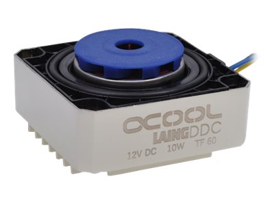 Alphacool Laing DDC310 Single Edition Pumpe til væskekølesystem 1-pack Sort Sølv