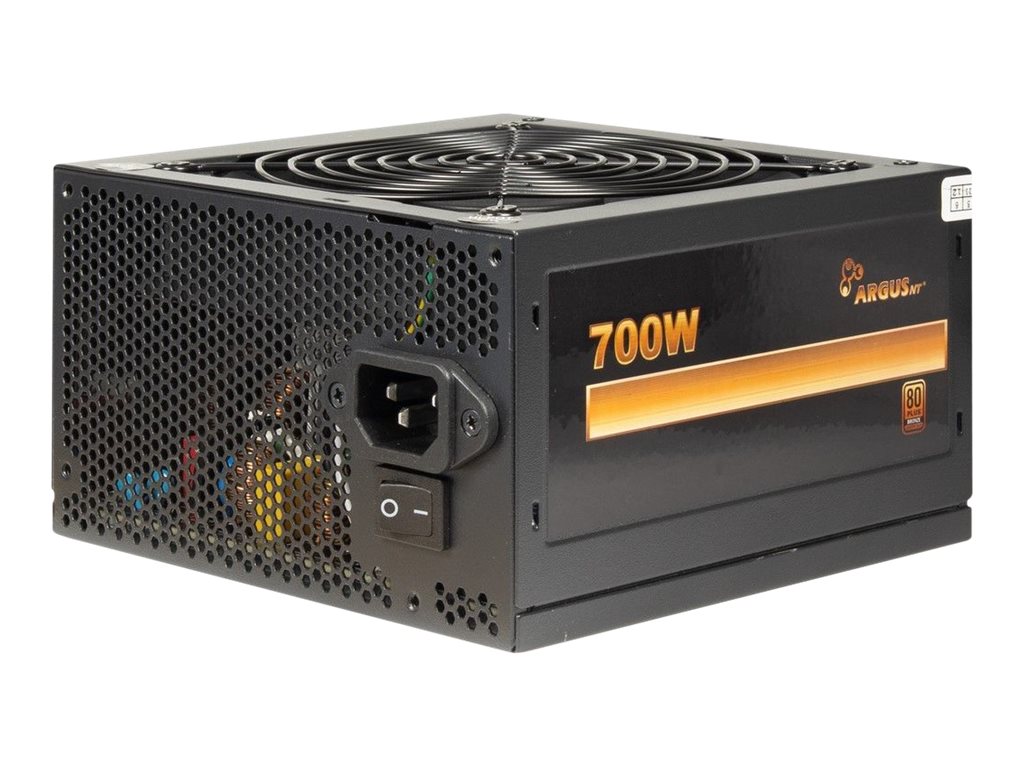 Inter-Tech Argus BPS-700 Strømforsyning - 700 Watt - 120 mm - ATX 2.4 - 80 Plus Bronze certified