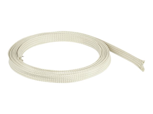 Delock - Flettet hylster - 2 m - hvid