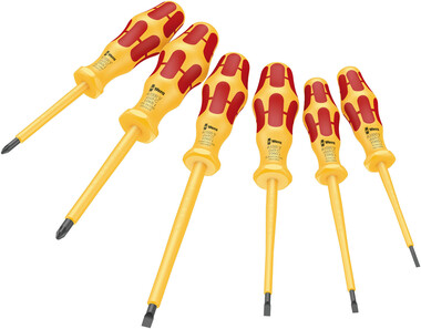 WERA 1060 i/1065 i/6 VDE screwdriver set Kraftform