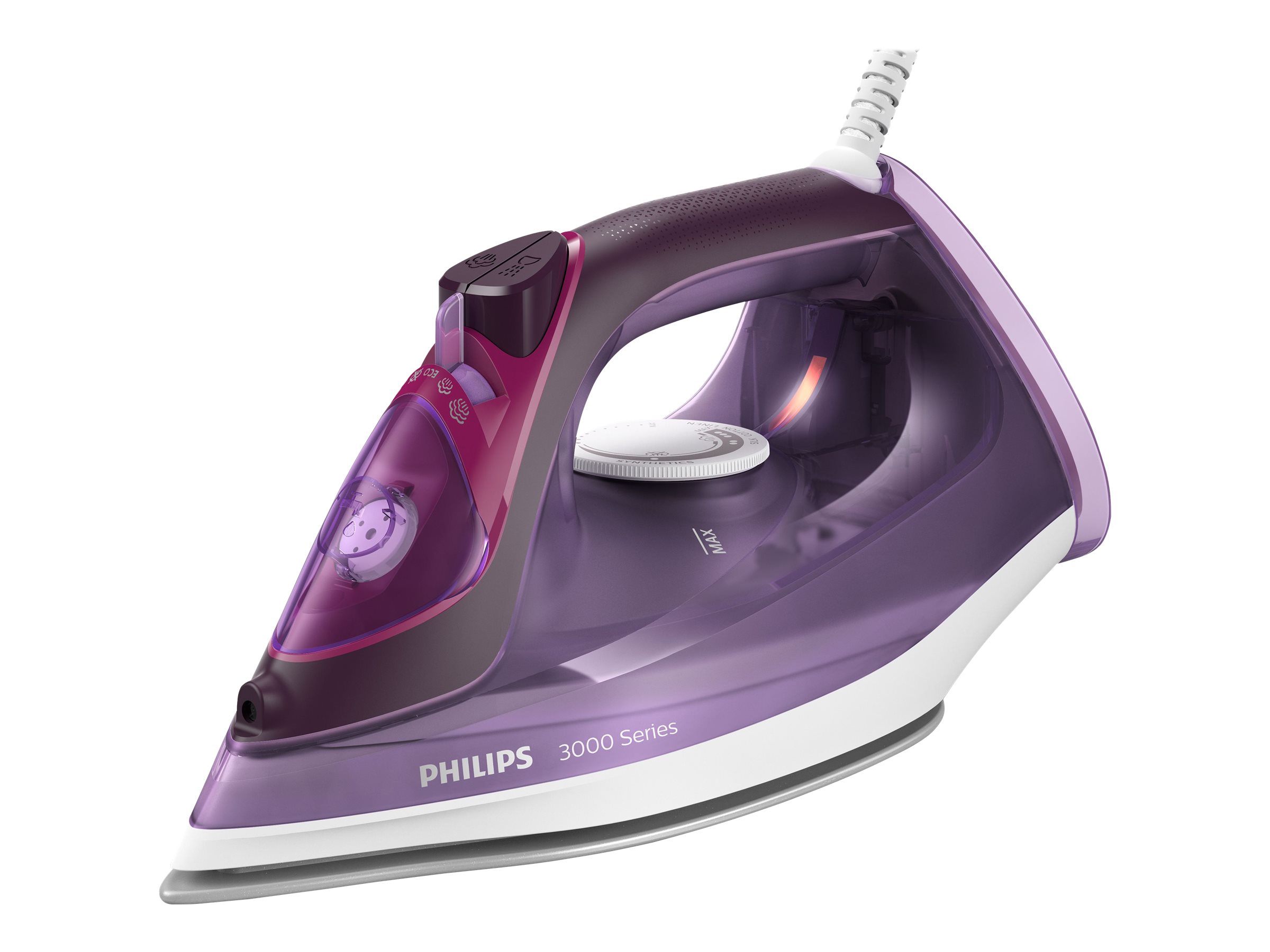 Philips 3000 series DST3041 - Dampstrygejern - såleplade: keramik - 2600 W