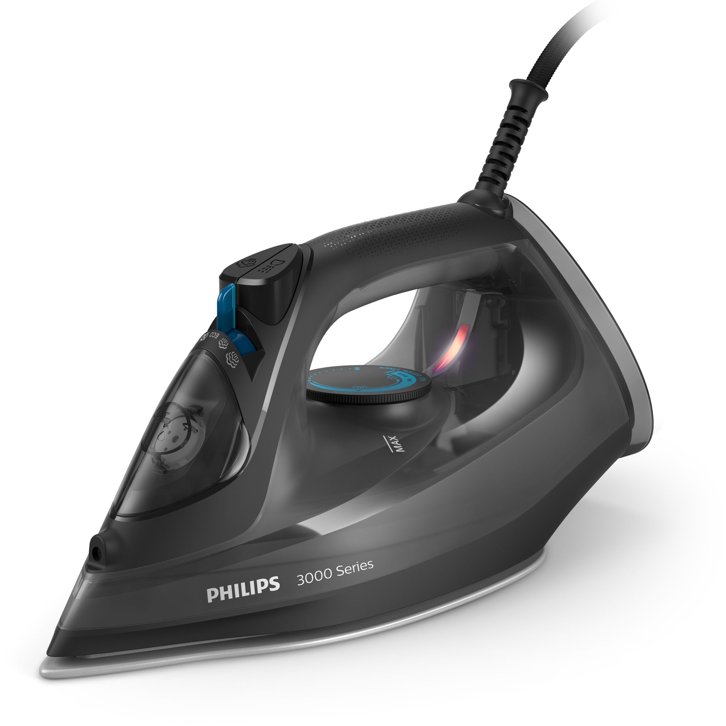 Philips 3000 series DST3041 - Dampstrygejern - såleplade: keramik - 2600 W