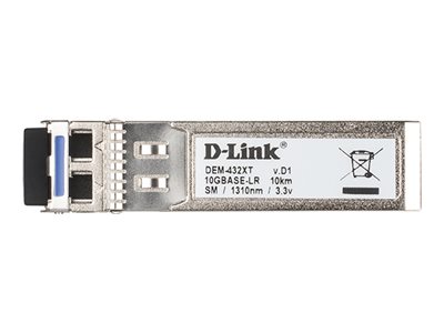 D-Link DEM 432XT SFP+ transceiver modul 10 Gigabit Ethernet