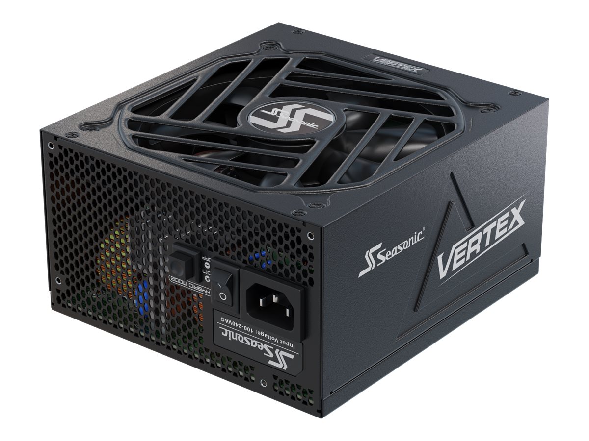 Seasonic Vertex GX 1200 Strømforsyning - 1200 Watt - 135 mm - ATX 3.1 - 80 Plus Gold certified