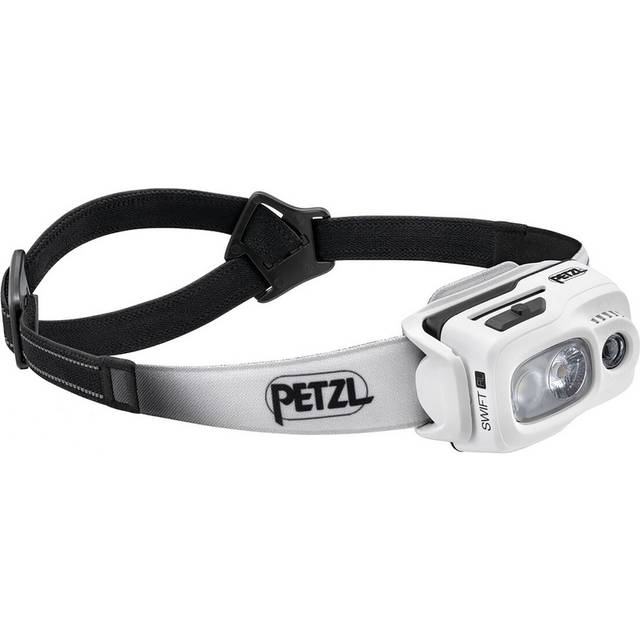Petzl SWIFT RL, Hovedbånd lommelygte, Sort, Hvid, Knapper, IPX4, Batteriniveau, CE, UKCA