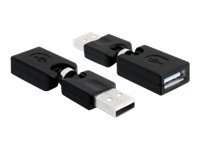 DeLOCK Rotation adapter USB 2.0-A male to female