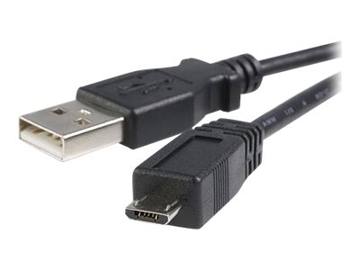USB-kabel Micro USB 1 m - Startech - USB A til Micro USB B, sort