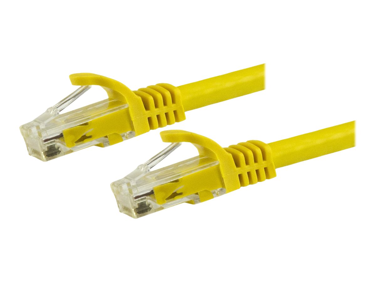 StarTech.com 7m CAT6 Cable - Yellow Snagless CAT 6 Wire - 100W RJ45 UTP 650MHz Category 6 Network Patch Cord UL/TIA (N6PATC7MYL) CAT 6 Ikke afskærmet