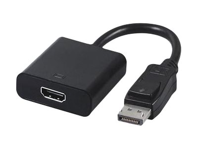 DisplayPort til HDMI adapterkabel 0,1 m - Gembird - sort