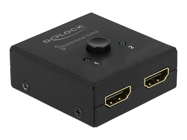 DeLock HDMI 2 - 1 bidirectional 4K 60 Hz compact Video-/audioswitch HDMI