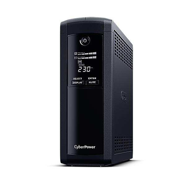 CyberPower VP1600EILCD UPS - Line-Interactive 1,6 kVA / 960 W, 8 udtag, LCD