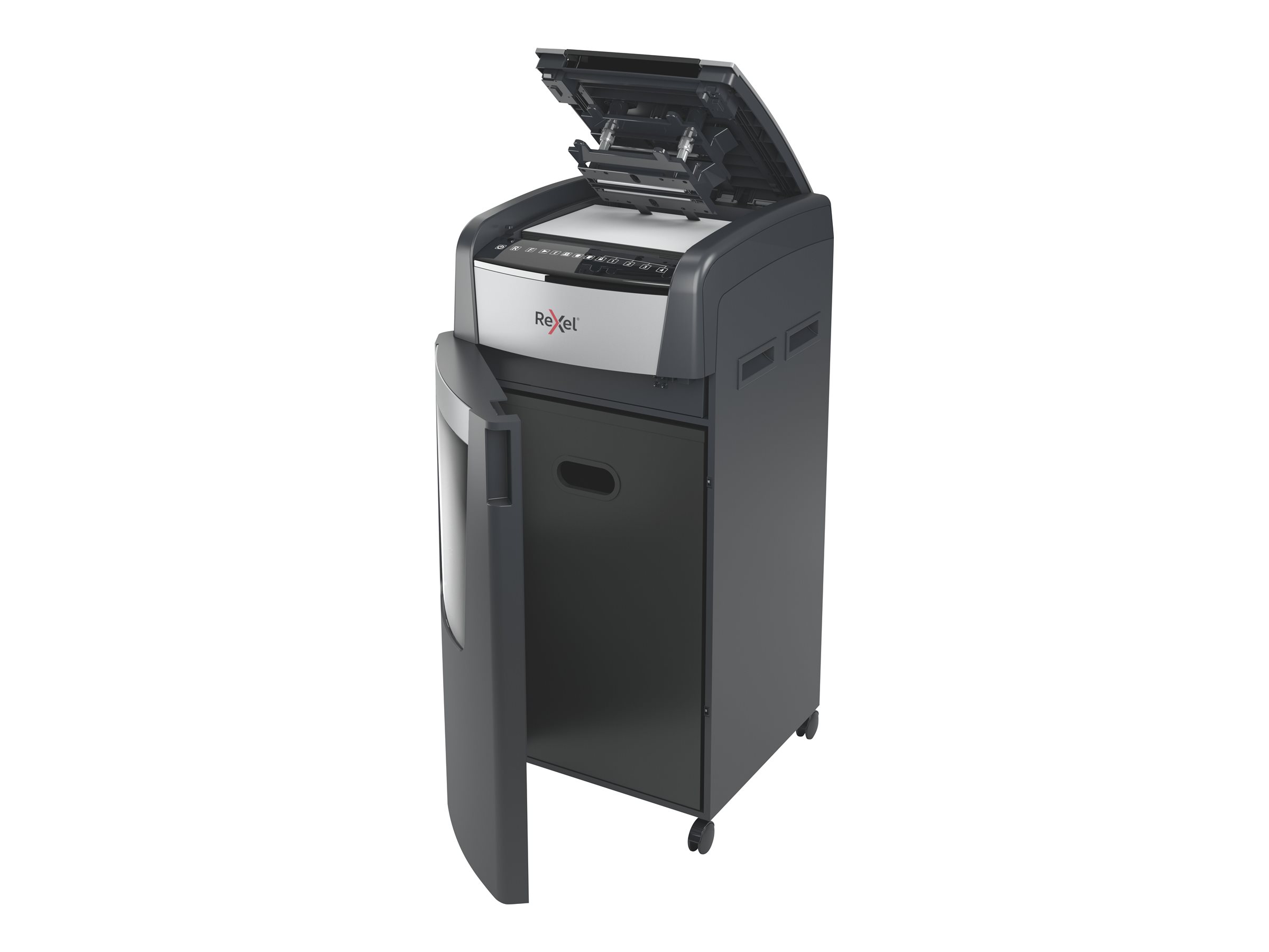 Rexel Makulator Optimum AutoFeed+ 600X krydsmakulering, 4x36mm P4, 600 ark