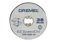 Dremel SC456B skæreskiver 38 mm - sæt med 12 til metal, EZ SpeedClic