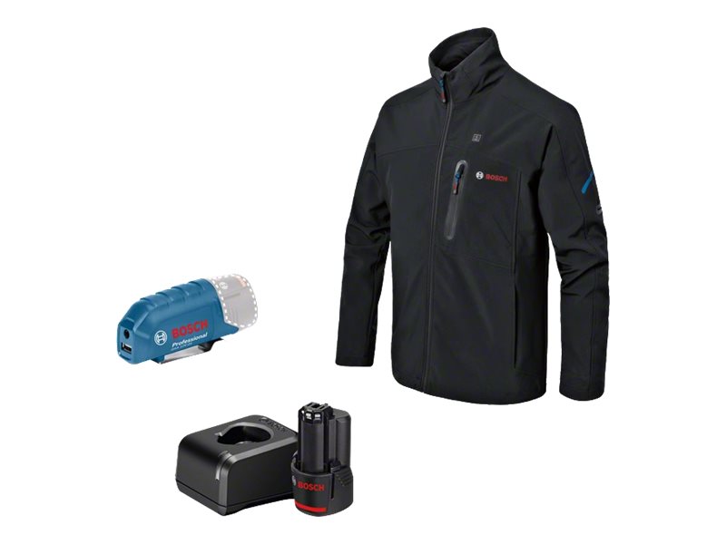 Arbejdsjakke med varme BOSCH 06188000G1 - Sort, XXL