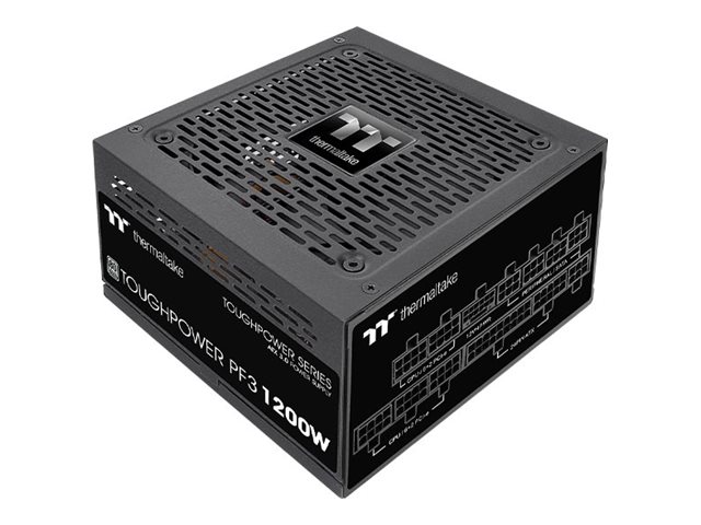 Thermaltake Toughpower PF3 - TT Premium Edition - power supply - 1200 Watt Strømforsyning - 1200 Watt - 120 mm - ATX 3.0 - 80 Plus Platinum certified