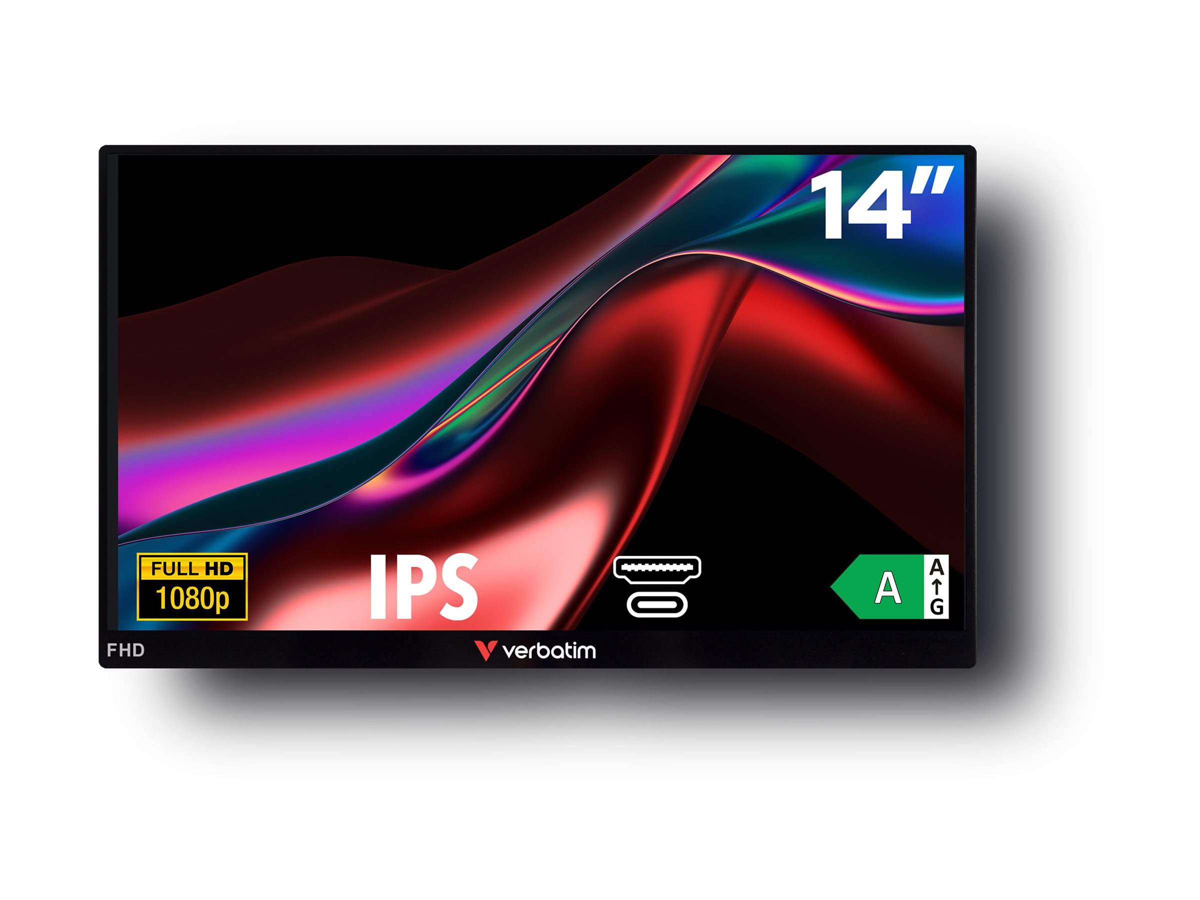 Verbatim PM-14 14" IPS 1920 x 1080 (Full HD) HDMI USB-C