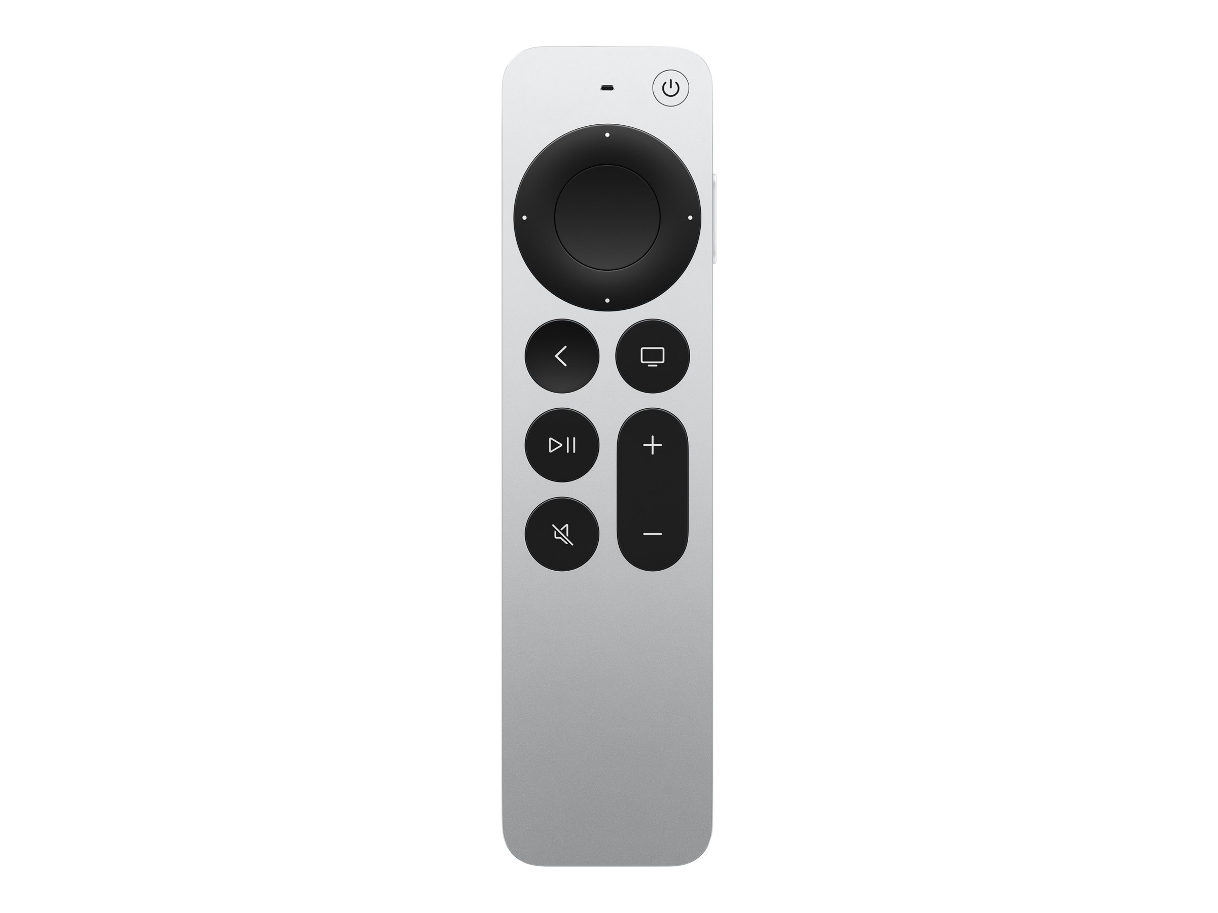 Apple Siri Remote 3rd Generation Fjernstyring Sort Sølv