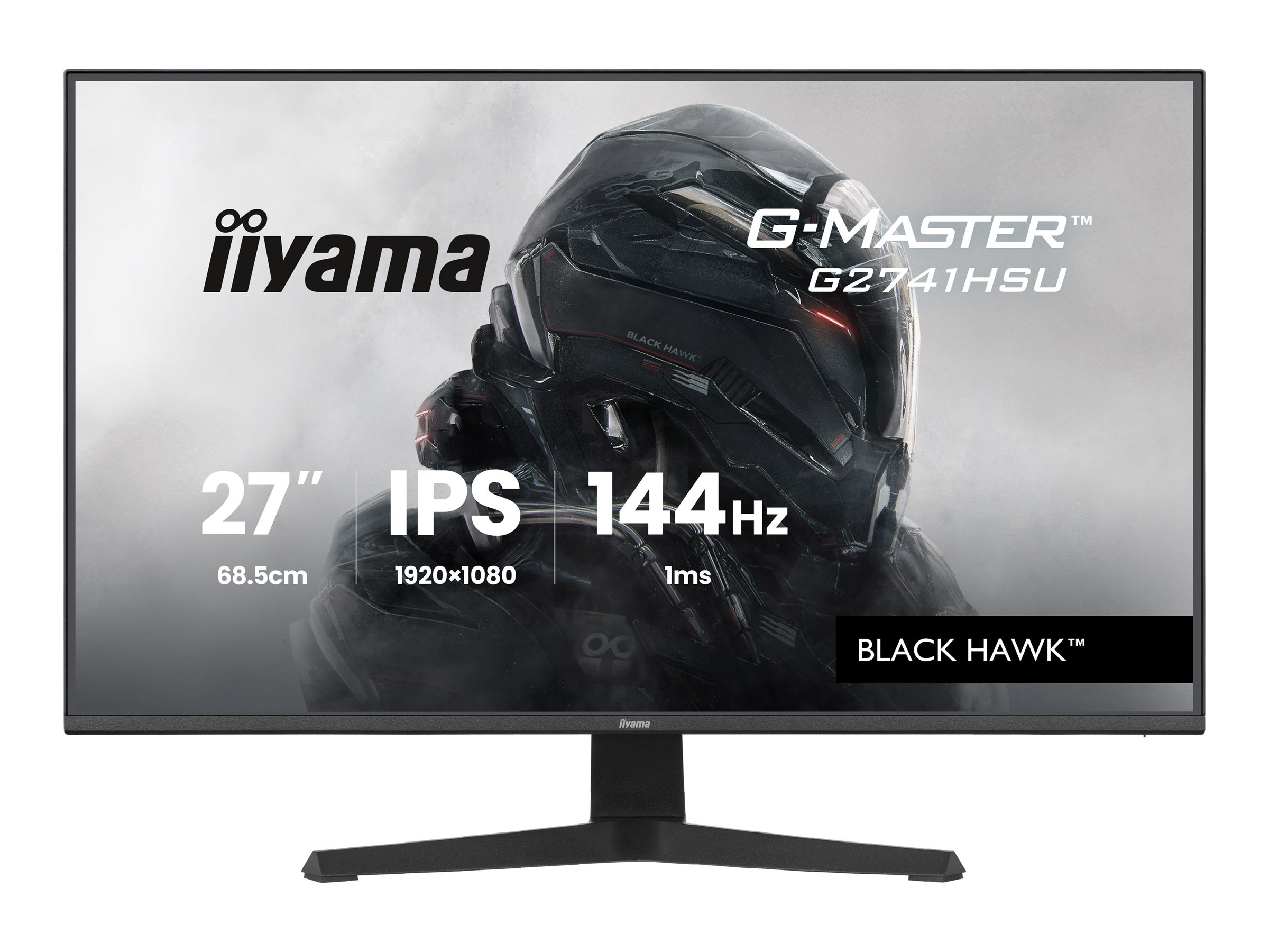 iiyama G-MASTER Black Hawk G2741HSU-B1 27" IPS 1920 x 1080 (Full HD) HDMI DisplayPort 144Hz