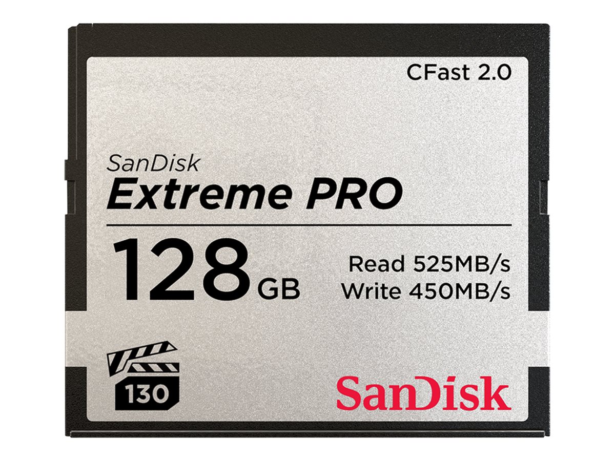 SanDisk Extreme Pro CFast 2.0 Card 128GB 525MB/s