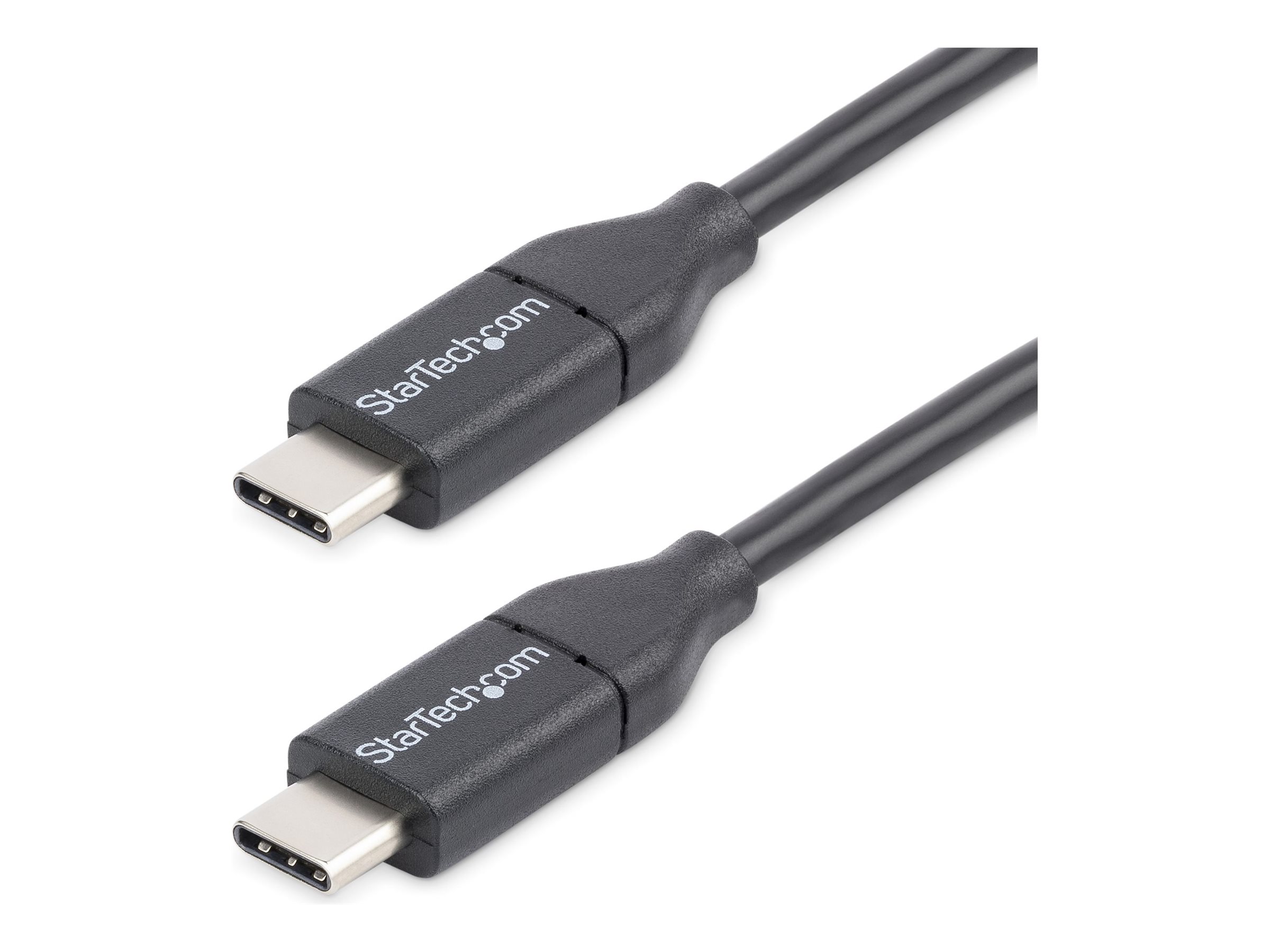 StarTech.com 0.5m USB C Cable - USB 2.0 - M/M - USB-C Charger Cable - USB 2.0 Type C Cable - Short USB C Cable (USB2CC50CM) USB Type-C kabel 50cm Sort