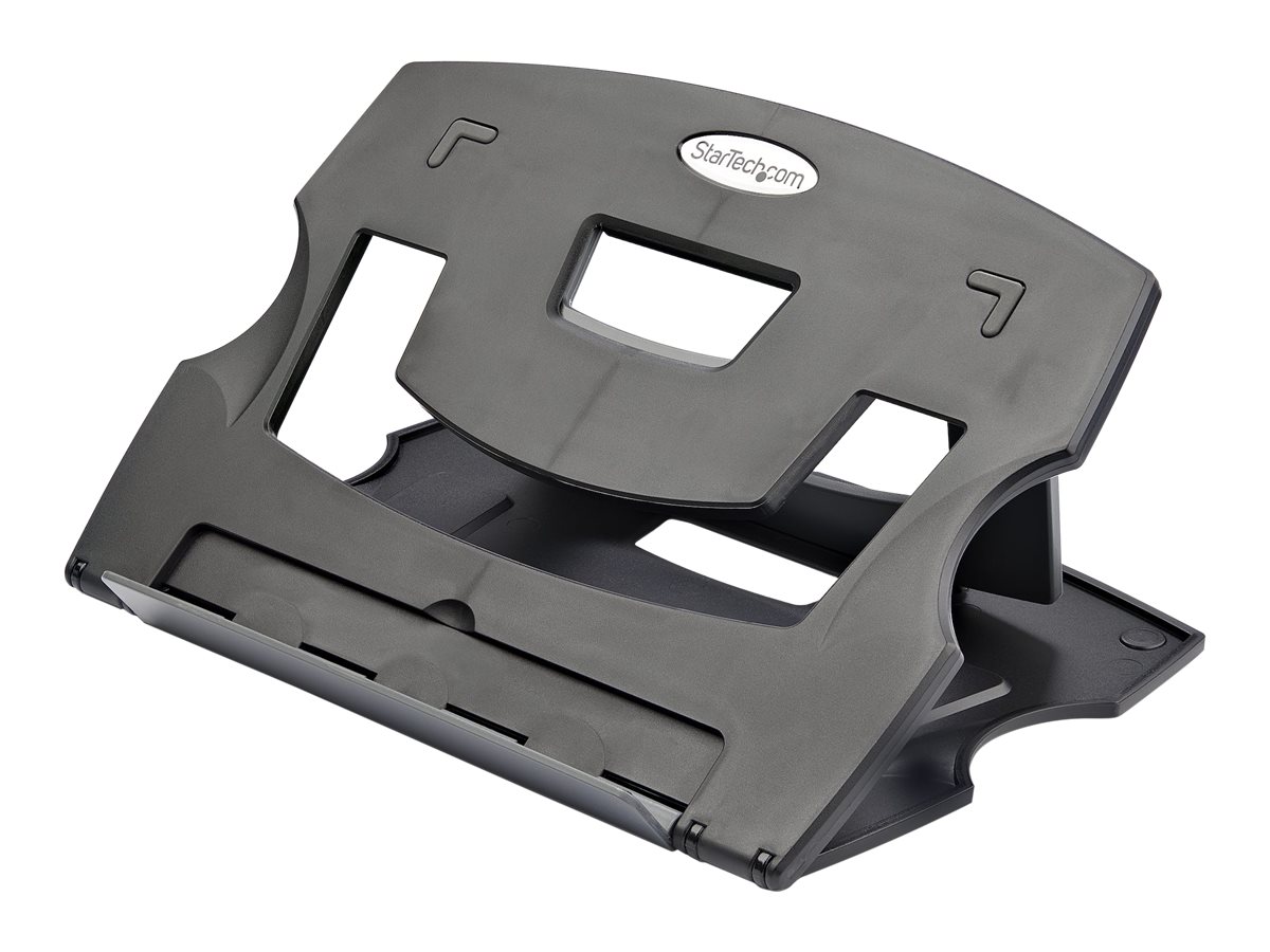 Startech Portable Laptop Stand - Adjustable Laptop Stand - Ergonomic Laptop Desk Stand - Laptop Riser for Desk (LTRISERP) - Notebook/tabletstander - desktop - 9 - 13 - TAA-kompatibel