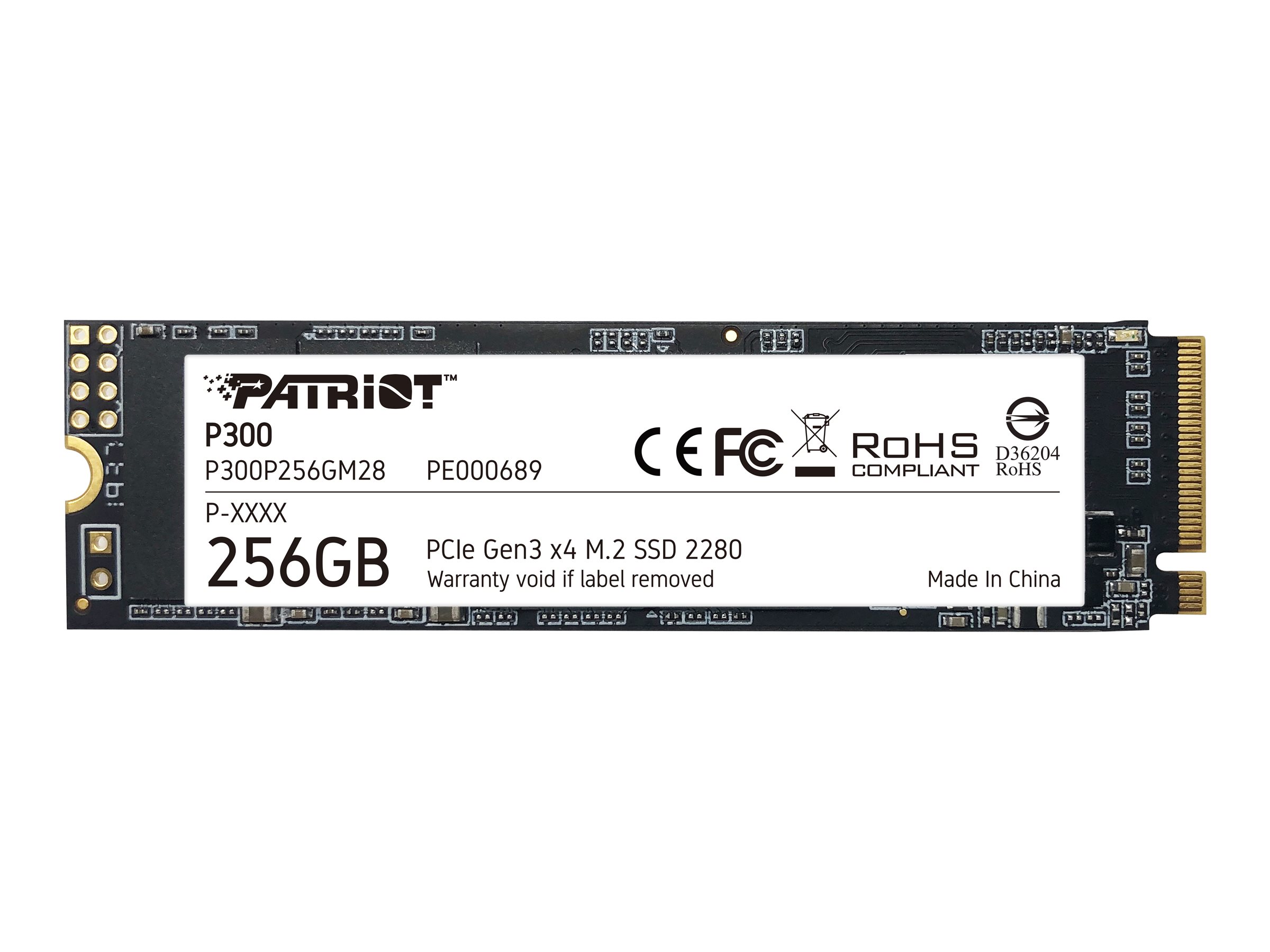 Patriot SSD P300 256GB M.2 PCI Express 3.0 x4 (NVMe)
