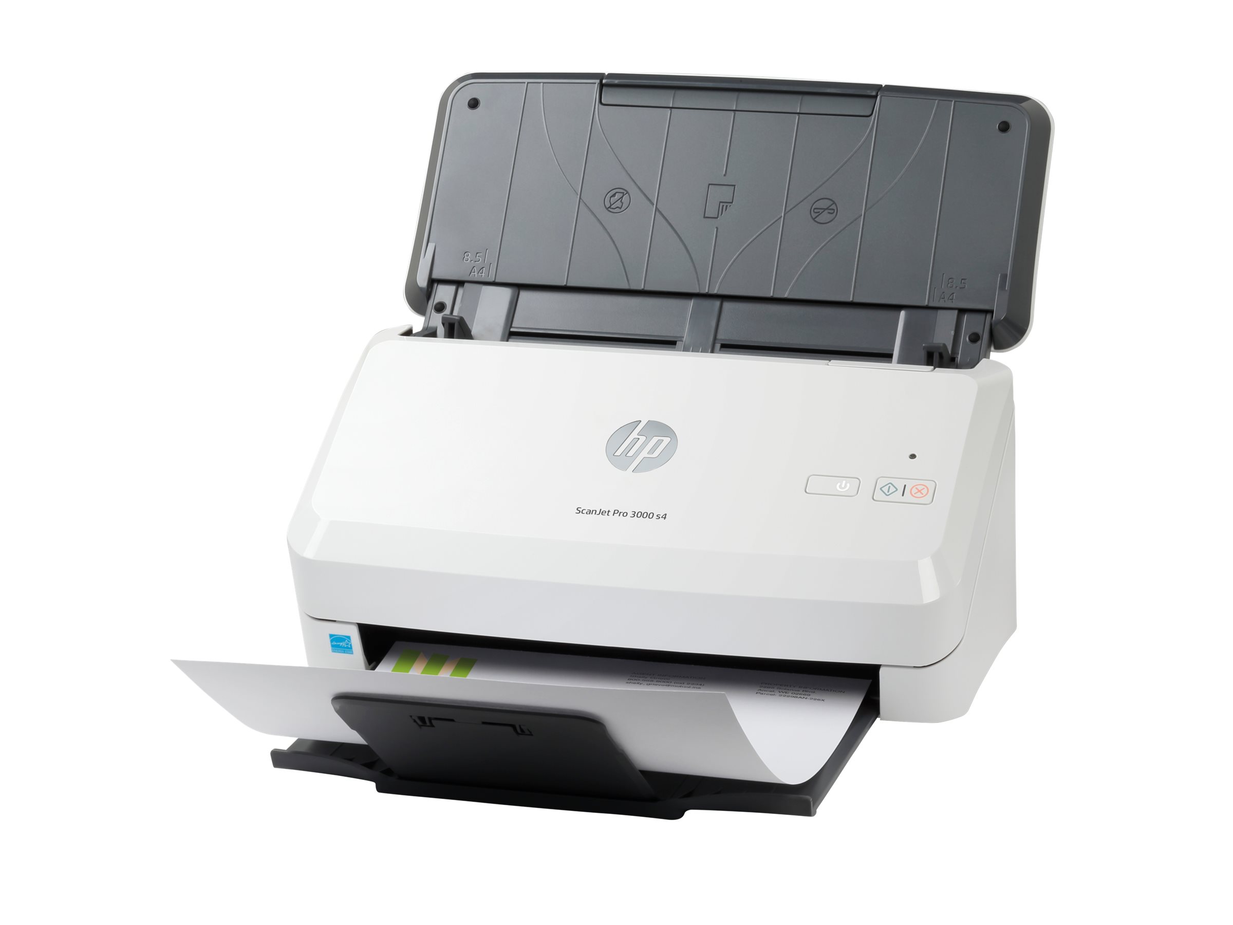HP Scanjet Pro 3000 s4 Sheet-feed - Dokumentscanner - CMOS / CIS - Duplex - 216 x 3100 mm - 600 dpi x 600 dpi - op til 40 ppm (mono) - ADF (50 ark) - op til 4000 scanninger pr. dag - USB 3.0