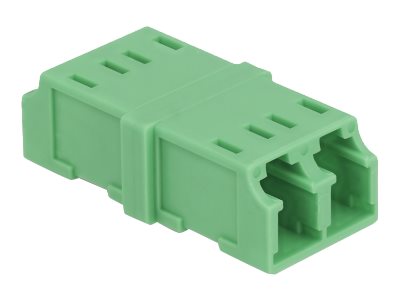 DeLOCK Optical Fiber Coupler LC Duplex female to LC Duplex female