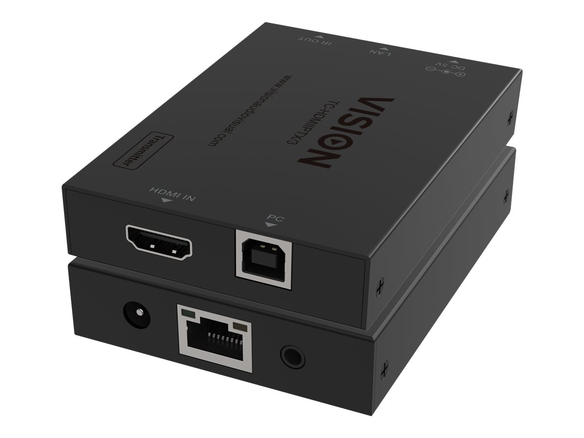 Vision TC-HDMIIPTX/3 KVM / audio / infrarød forlænger