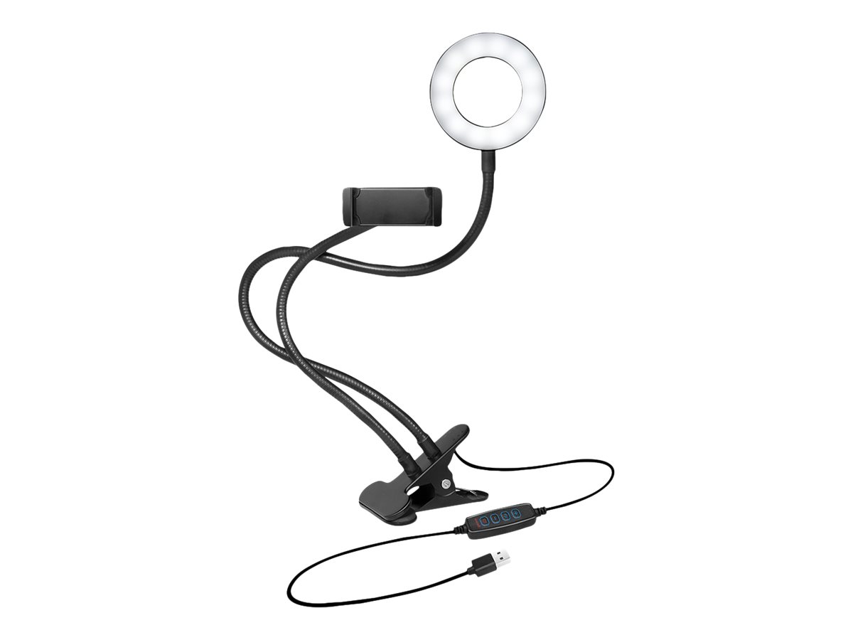 LogiLink AA0150, LED, 17,8 cm (7), 1,8 m, Sort, USB, 10 W