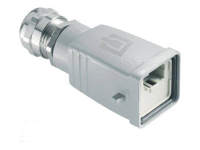 BTR E-DAT Industry IP67 V5 metal plug housing - Cover til terminal - grå