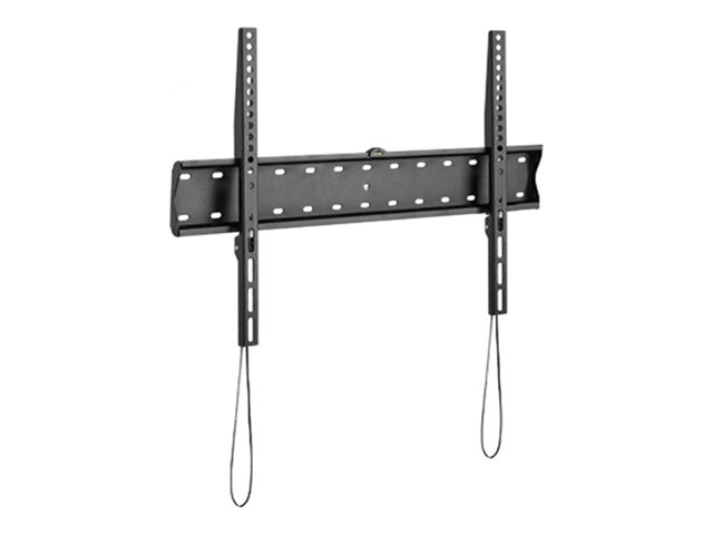 Gembird WM-70F-01 - mounting kit - fixed - for flat panel - 40 kg - fine texture black - Maks 40 kg - Maks størrelse 70"