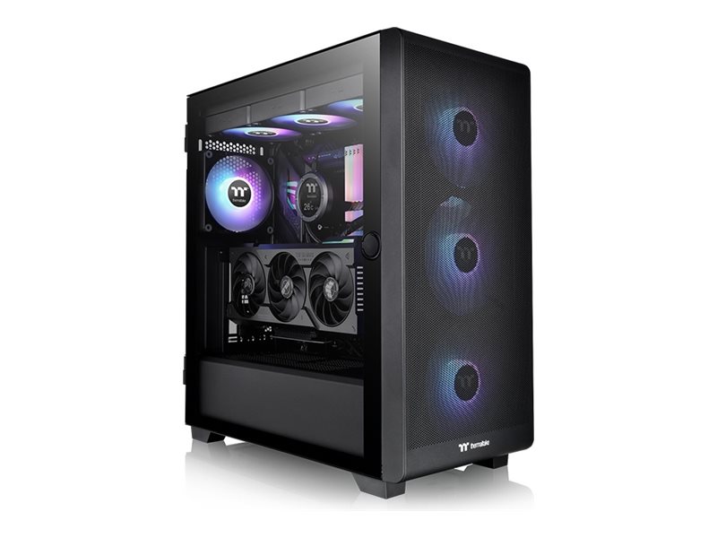 Thermaltake S Series S250 TG ARGB - Kabinet - Tower - Sort